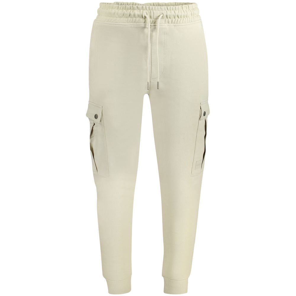 Hugo Boss Beige Cotton Pant $318.00 Hugo Boss Luzworld