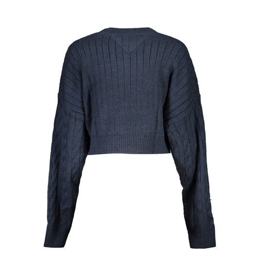 Tommy Hilfiger Blue Polyester Sweater $250.00 Tommy Hilfiger Luzworld