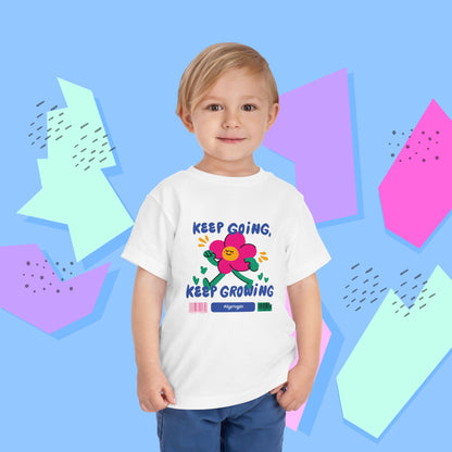 Keep Going - Toddler- White- T-Shirt- Luzworld, LUZKid trendy clothing for little ones, cute apparel for toddlers, playful designs for kids, rival to Carter’s, competing with OshKosh B’gosh, on par with The Children’s Place Adidas, LUZComfy, LUZCozy, LUZDigital, LUZEerie, LUZFun, LUZJunior, LUZKid, LUZlayers, LUZSip, LUZSnug, LUZTees, LUZTiny, LUZTote, LUZVees, LUZVibes, LUZWarm, LUZWarmer
#LUZWorld #StreetStyle #ComfortWear #LUZLayers #FashionGoals #KidsFashion #TrendyForTiny #LUZKidStyle