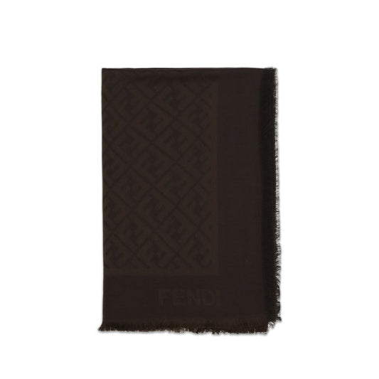 Fendi Silk FF Shawl $1008.00 Fendi Luzworld