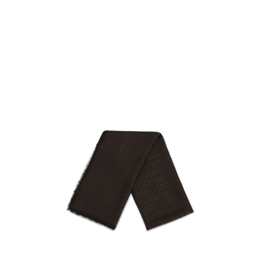 Fendi Silk FF Shawl $1008.00 Fendi Luzworld
