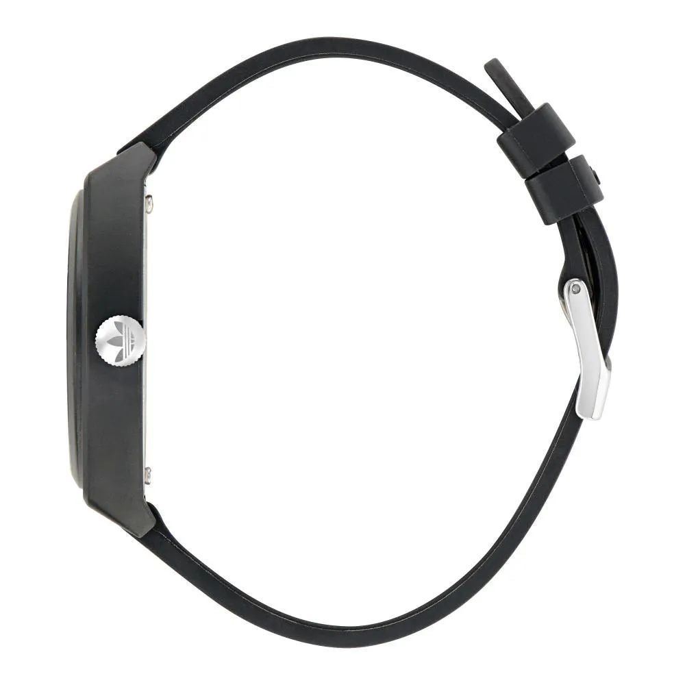 Adidas Black Synthetic Dress Watch