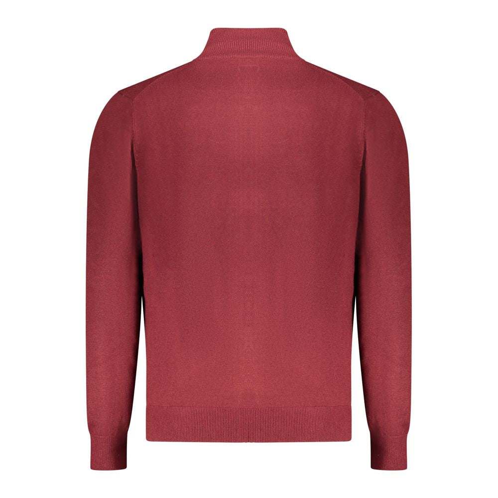 Norway 1963 Rosso Polyamide Men Cardigan