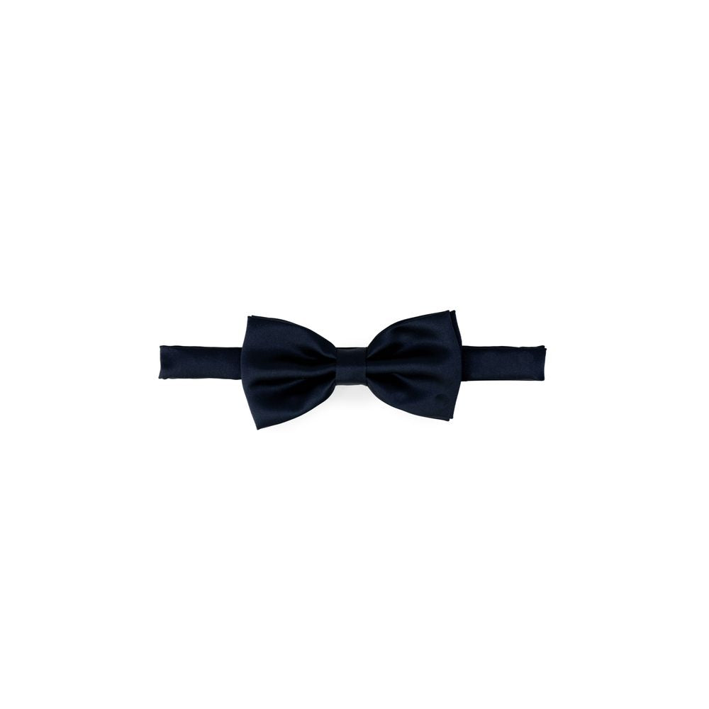 Punto Sella Cravatte Blue Silk Bowtie