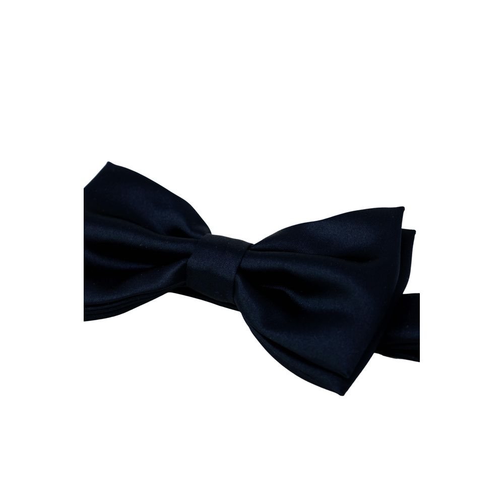 Punto Sella Cravatte Blue Silk Bowtie