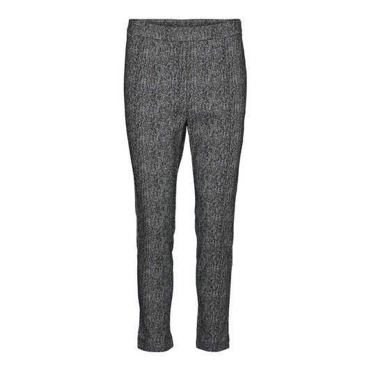 Aware Black Viscose Casual Pants
