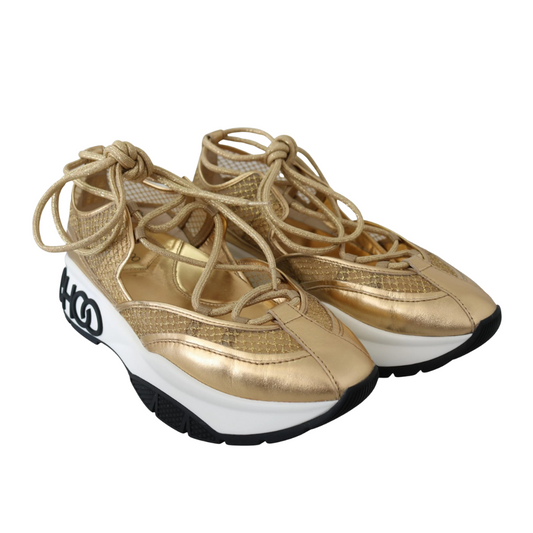 Jimmy_Choo_Golden_Glamour_Mesh_Leather_Sneakers