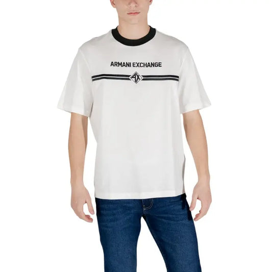 Men T-Shirt -Beige-XM000274 AF12308 Armani Exchange
