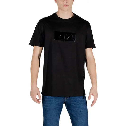 Men T-Shirt -Black- XM000786 AF10364 Armani Exchange