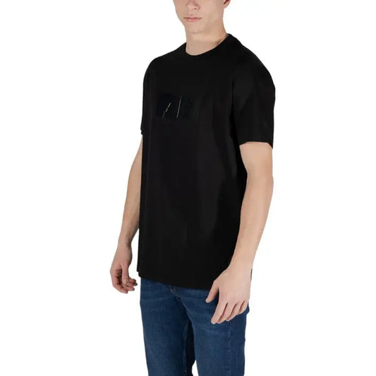 Men T-Shirt -Black- XM000786 AF10364 Armani Exchange