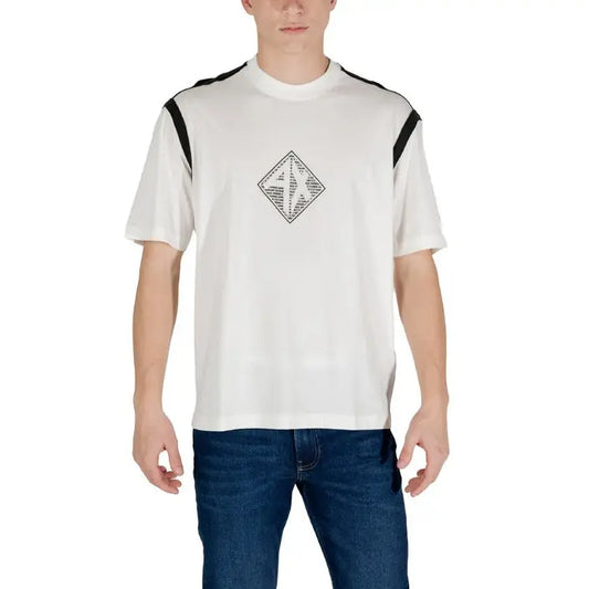 Men T-Shirt -White-XM000279 AF12308 Armani Exchange