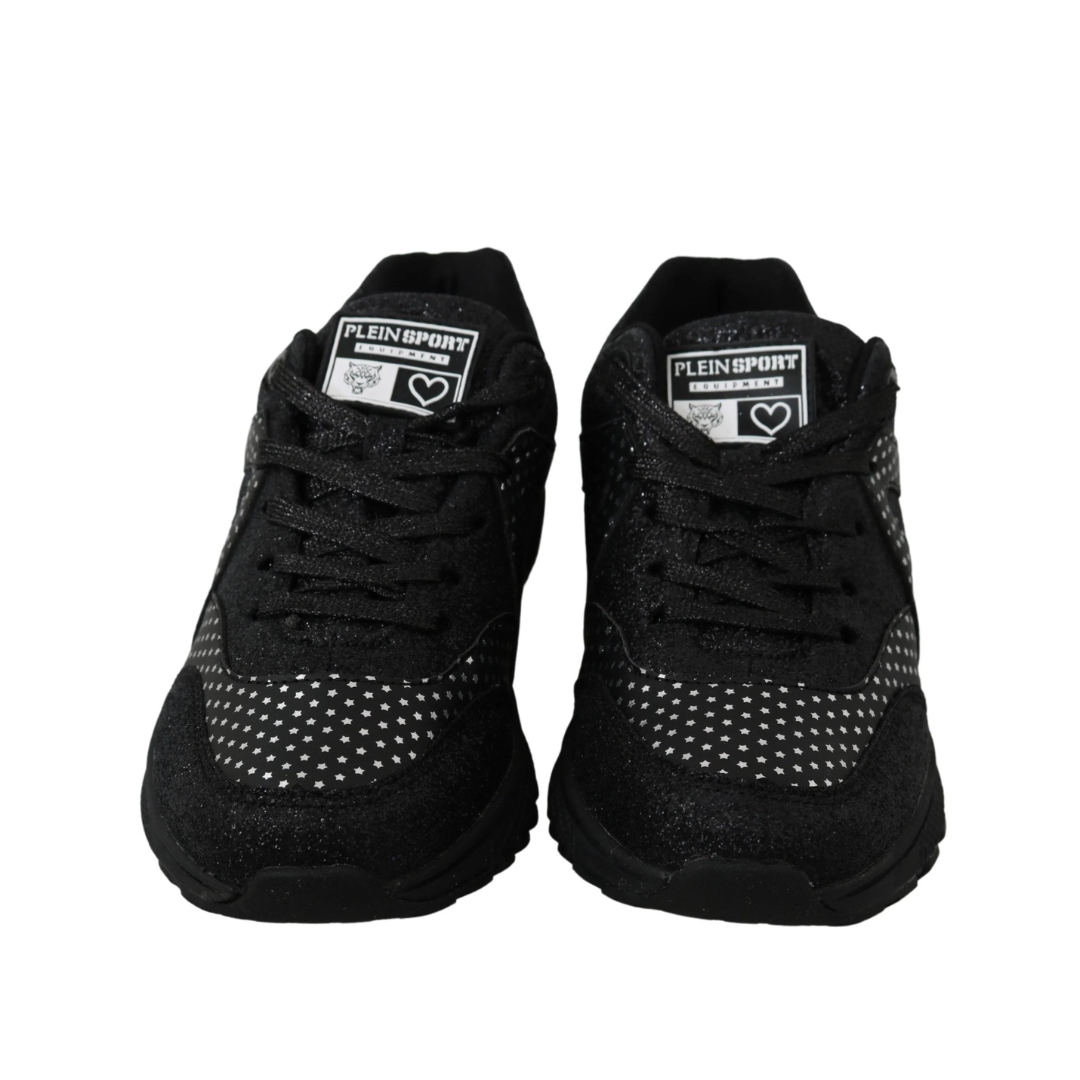 Philipp Plein Black Running Jasmines Sneakers Shoes $791.00 Philipp Plein Luzworld