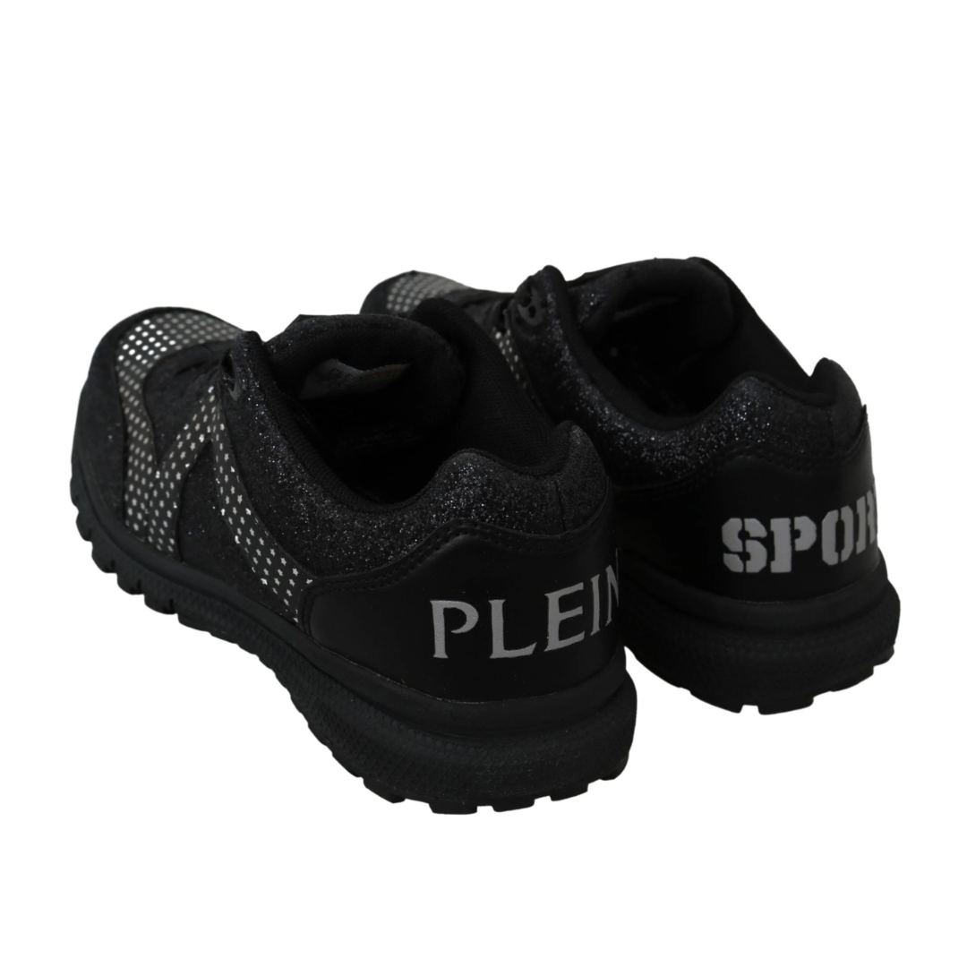 Philipp Plein Black Running Jasmines Sneakers Shoes $791.00 Philipp Plein Luzworld