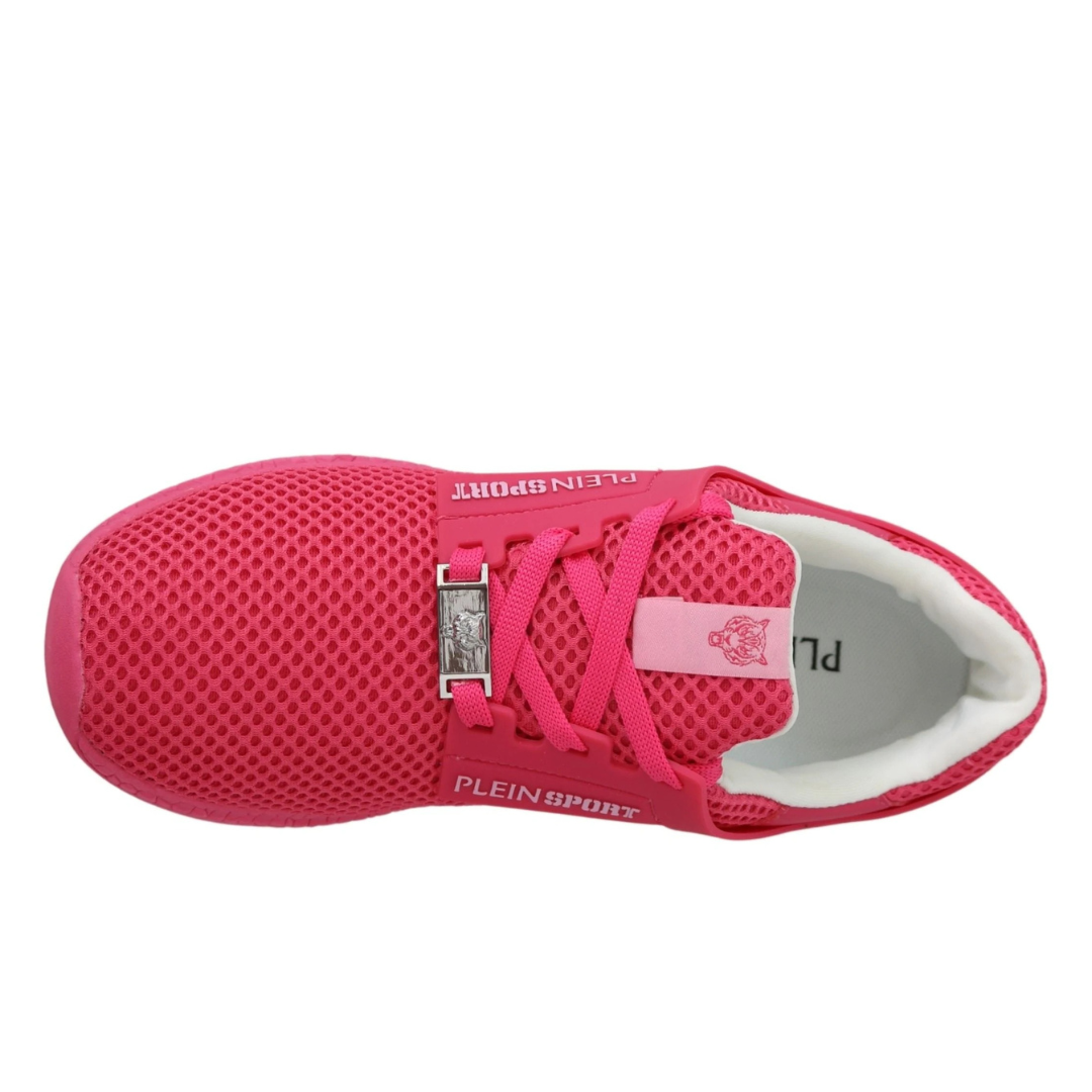 Plein Sport Elegant Fuxia Runner Becky Sneakers $687.00 Plein Sport Luzworld