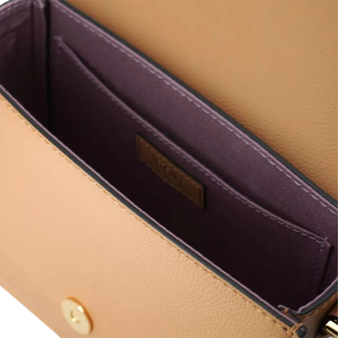 Versace Elegant Calf Leather Shoulder Bag in Brown $2871.00 Versace Luzworld