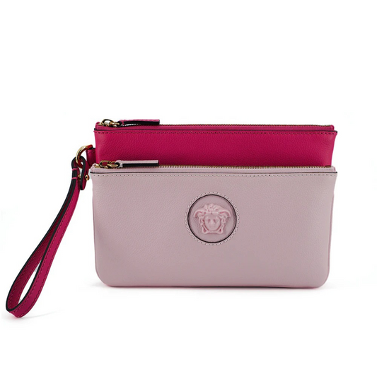 Versace_Elegant_Pink_Leather_Pouch_Clutch