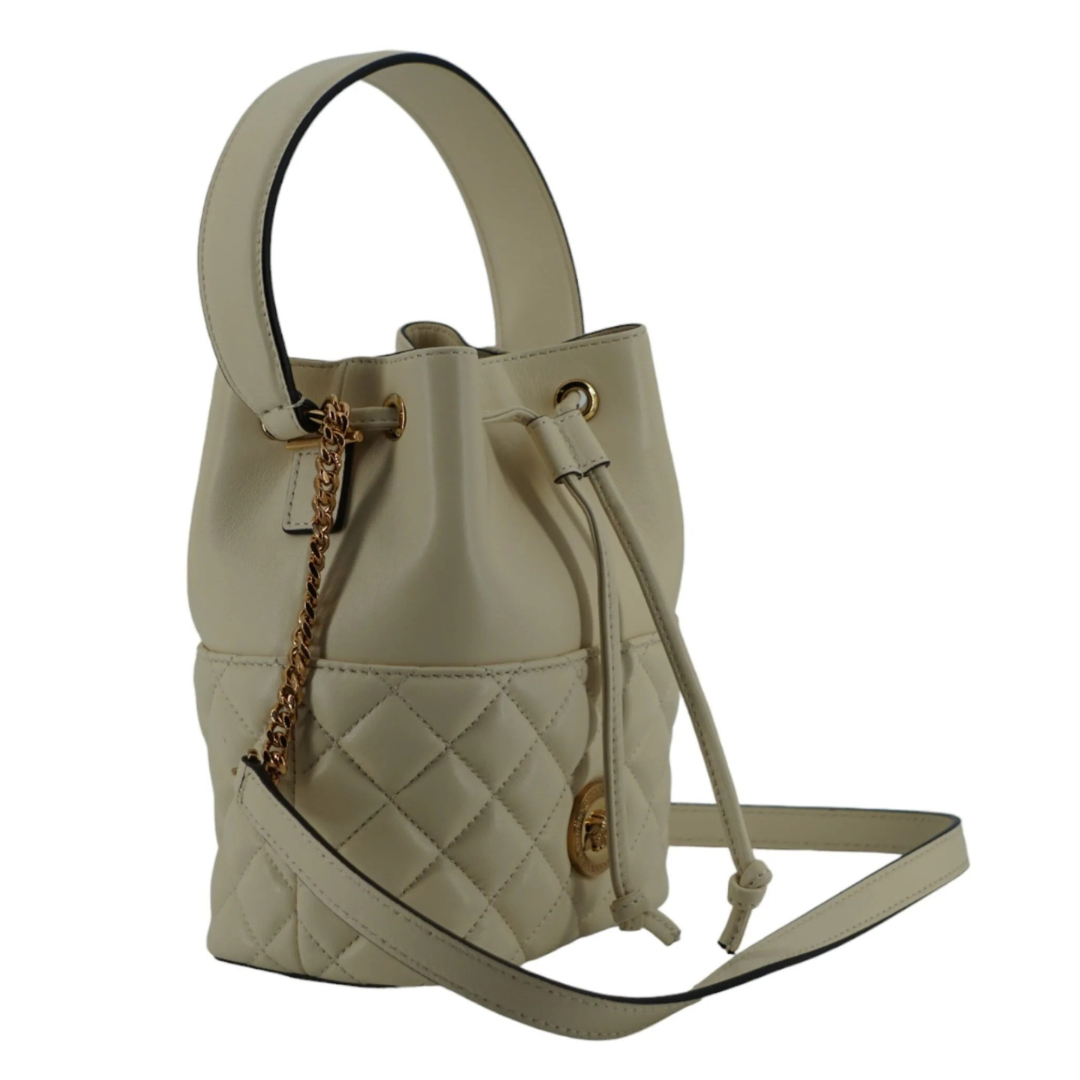 Versace_Elegant_Small_White_Leather_Bucket_Shoulder_Bag