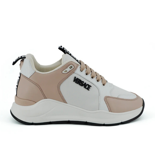 Versace Powder Pink Splendor Sneakers $945.00 Versace Luzworld