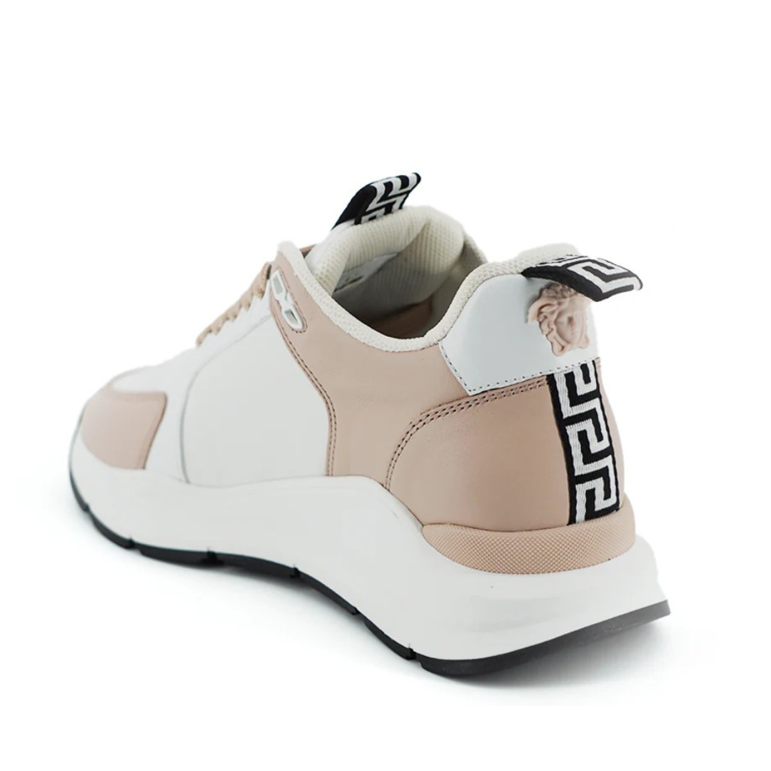 Versace Powder Pink Splendor Sneakers $945.00 Versace Luzworld