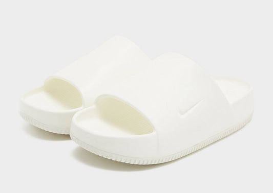 Nike Calm Slides White
