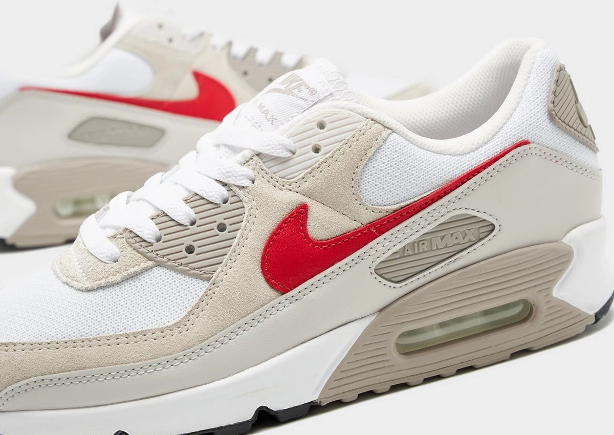 Nike Air Max 90 White & Red Nike