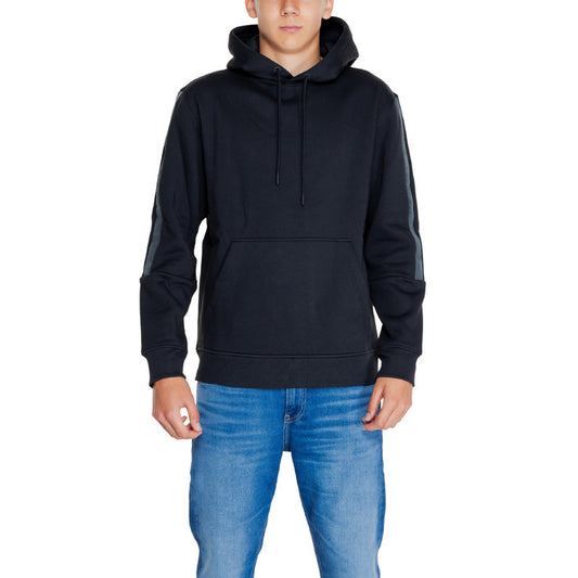 Calvin Klein Men's Black Hooded Sweatshirt - J30J325632