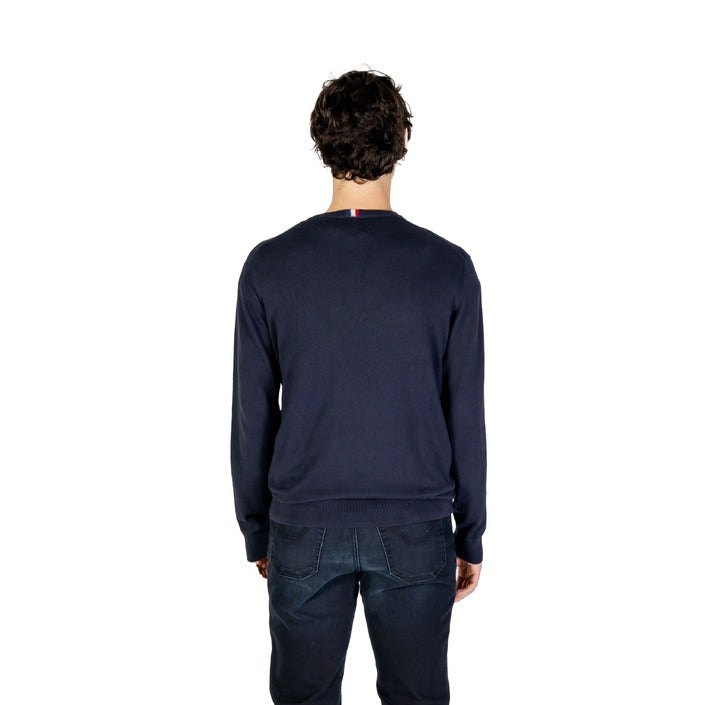 U.S. Polo Assn. Solid V Neck Sweater Blue - US40 173007