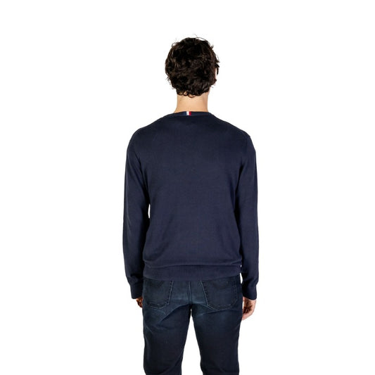 U.S. Polo Assn. Solid V Neck Sweater Blue - US40 173007