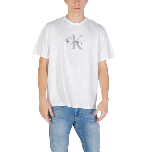 Calvin Klein Men T-Shirt -White - LV04RB862G