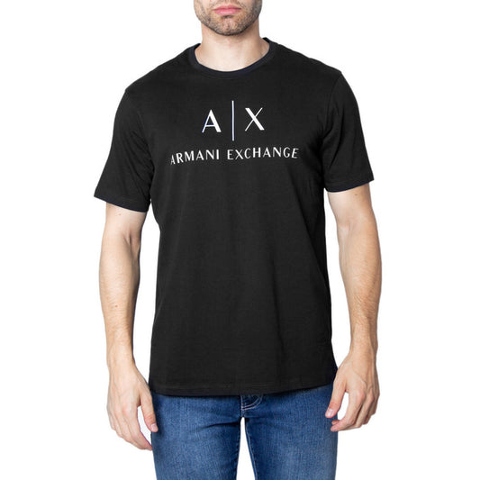Armani Exchange Men T-Shirt -Black -  8NZTCJ Z8H4Z