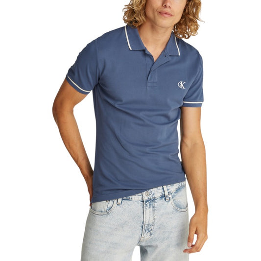 Calvin Klein Men Polo -Blue - J30J315603