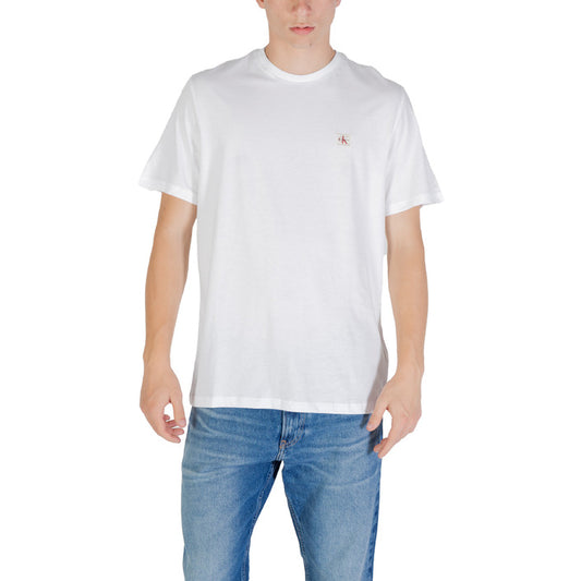 Calvin Klein Men T-Shirt -White - LV04RC272G