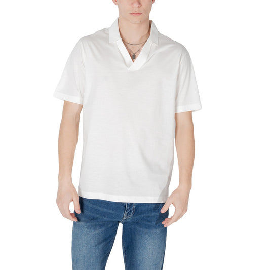 Armani Exchange Men Polo -White -  XM000492 AF10364