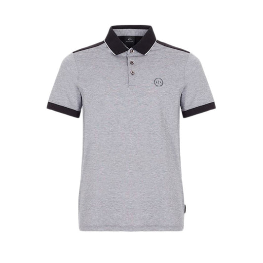 Armani Exchange Men Polo -Black- 8NZF76 Z8M5Z