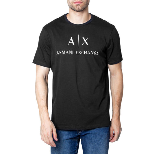 Armani Exchange Men T-Shirt -Black -  8NZTCJ Z8H4Z